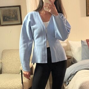 Zara Light Blue Women's Blazer